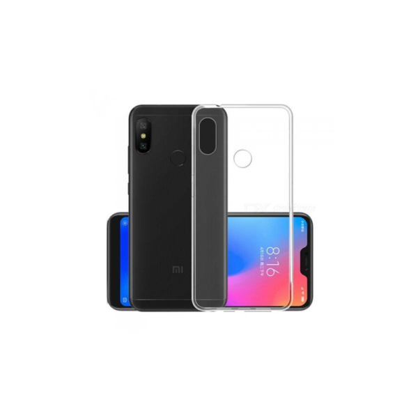 Mi A2 Transparent Back Cover (2) Mi A2 Transparent Back Cover