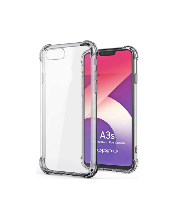 OPPO A3S Transparent Back Cover OPPO A3s Transparent Back Cover