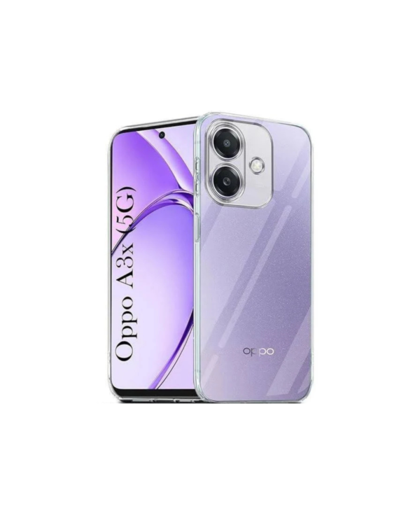 OPPO A3X Transparent Back Cover OPPO A3x Transparent Back Cover