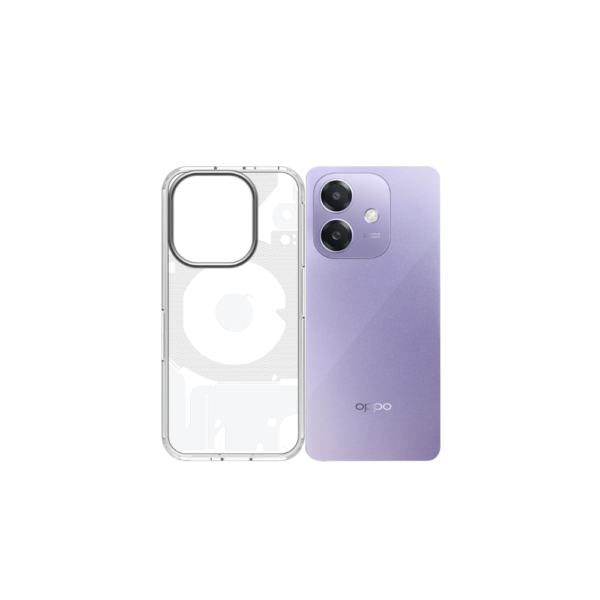 OPPO A3x Transparent Back CoverV27 Pro Transparent Back Cover (1) OPPO A3x Transparent Back Cover