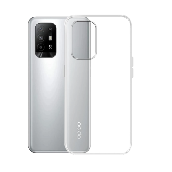 OPPO F19 Pro Premium Transparent Back Cove (1) OPPO F19 Pro Cover