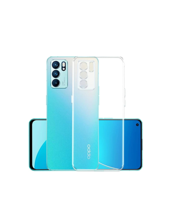OPPO Reno6 Transparent Back Cover (1) OPPO Reno6 Cover