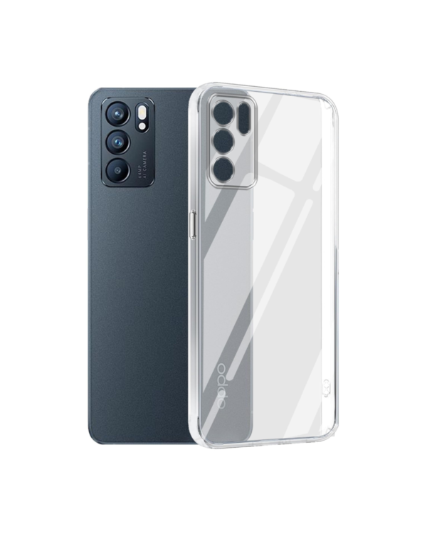 OPPO Reno6 Transparent Back Cover OPPO Reno6 Cover