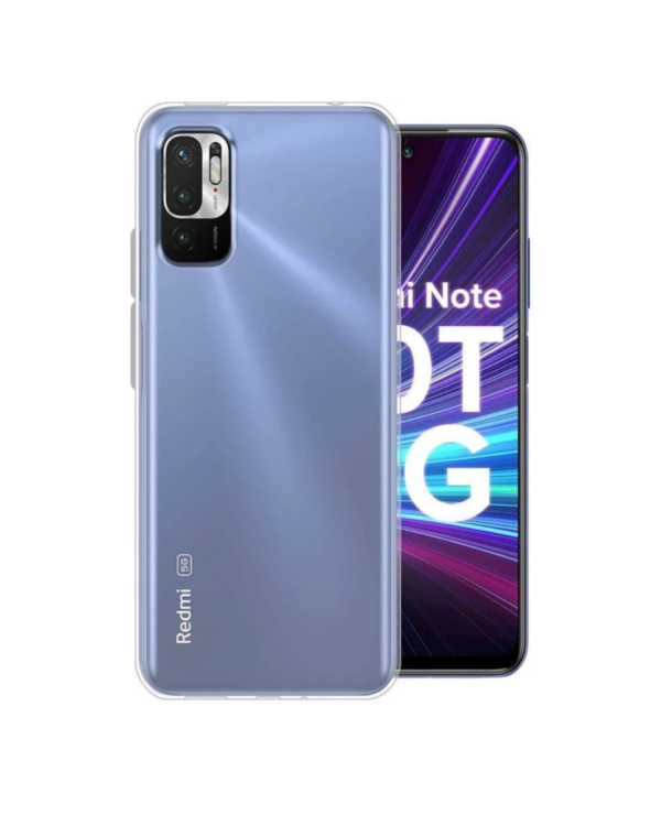 Redmi 10T 5g Transparent Back Cover (2) Redmi 10T 5G Transparent Back Cover