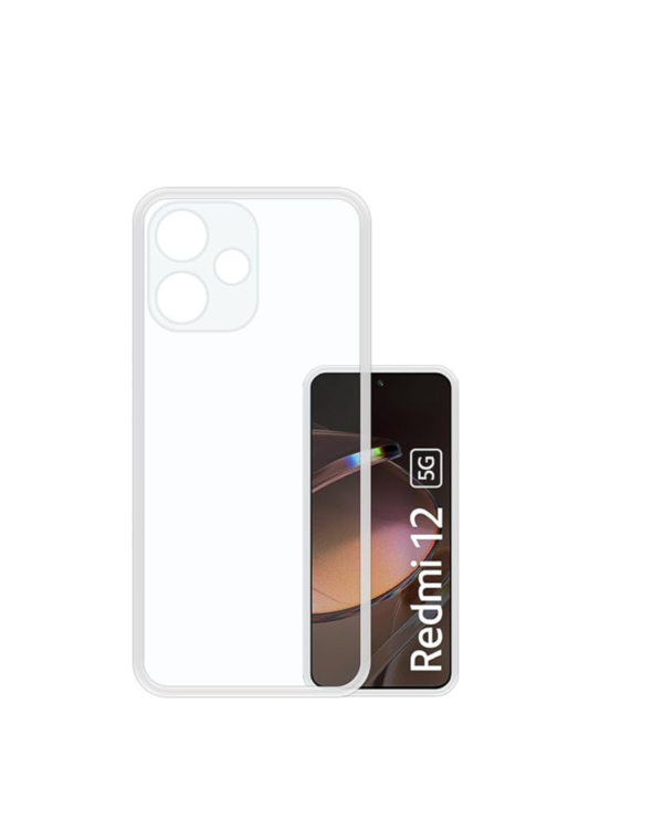 _Redmi 12 5G Transparent Back Cover Redmi 12 5G Transparent Back Cover
