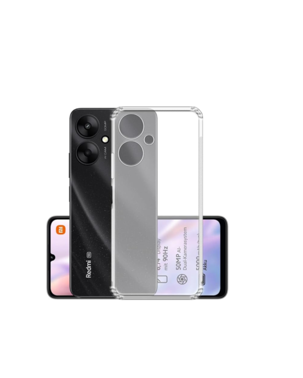 Redmi 13C 5G Transparent Back Cover (1) Redmi 13C 4G Transparent Back Cover