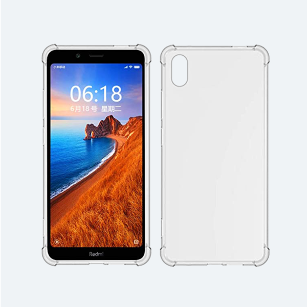 Redmi Mi 7A Transparent Back Cover..... Xiaomi Redmi 7A Transparent Back Cover