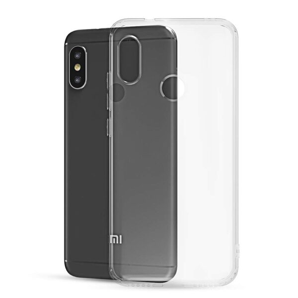 Redmi Mi A2 Transparent Back Cover,, Mi A2 Transparent Back Cover