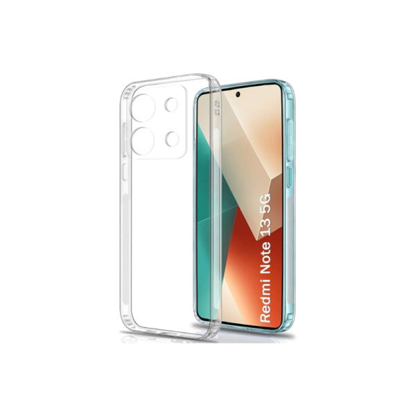Redmi Note 13 5G Transparent Back Cover (2) Redmi Note 13 5G Transparent Back Cover