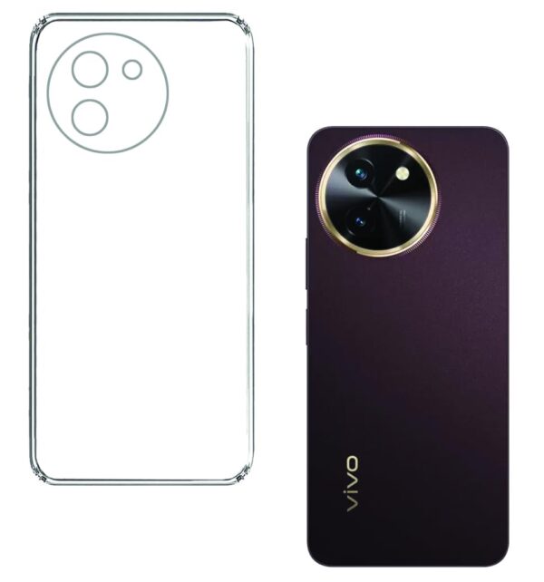 Vivo T3x 5G Transparent Back Cover