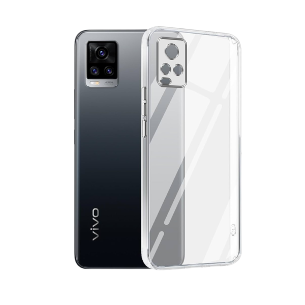 Vivo V20 Pro Transparent Back Cover (2) Vivo V20 Pro Transparent Back Cover