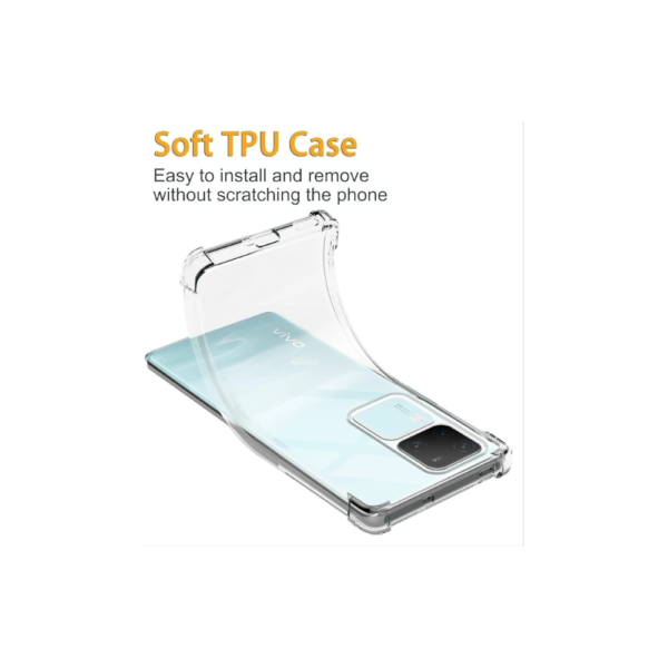 Vivo V30 Transparent Back Cover (2) Vivo V30 Transparent Back Cover