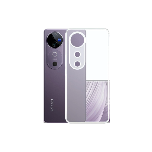 Vivo V40 Pro Transparent Back Cover (1) Vivo V40 Pro Transparent Back Cover