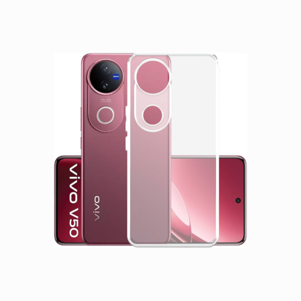 Vivo V50 5G Transparent Back Cover (2) Vivo V50 5G Transparent Back Cover
