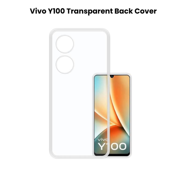 Vivo Y100 Transparent Back Cover (1) Vivo Y100 Transparent Back Cover