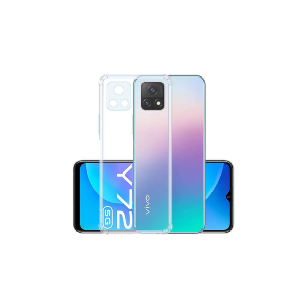 Vivo Y72 5G Transparent Back Cover