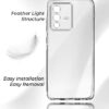 Vivo V23 5G Transparent Back Cover