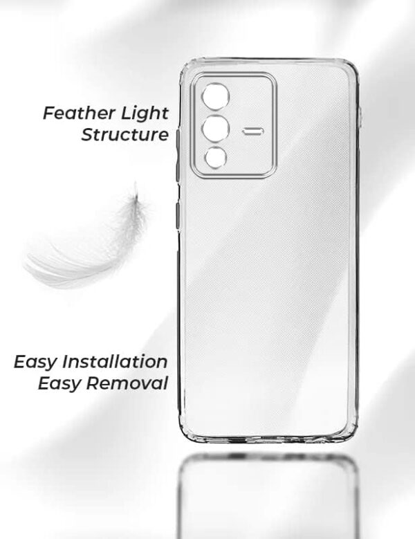 Vivo V23 5G Transparent Back Cover